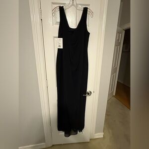 Nicole Miller Black Maxi Dress
